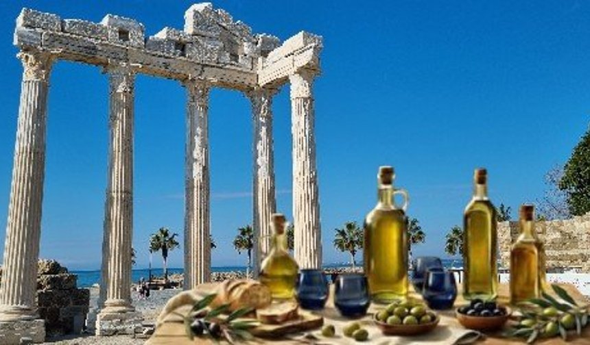 Apollon tapınağı’nda zeytinyağı kalite yarışması