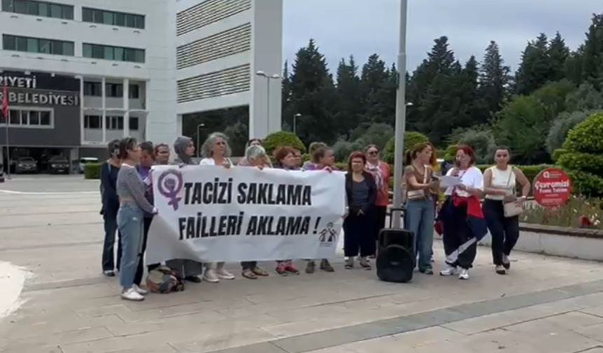 Kadınlar,  O.Ş.K'ya tutumu nedeniyle belediyeyi CHP'ye şikayet etti