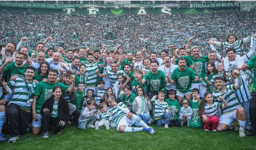 Bursaspor tarihe geçti: şampiyonlukla gelen büyük başarı