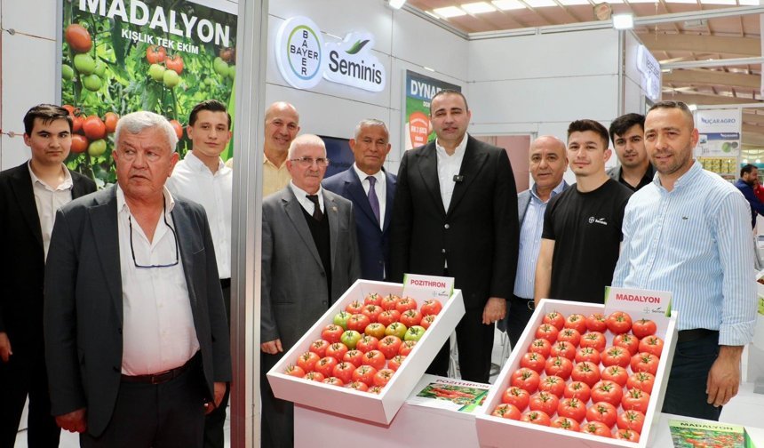 Kaş Kınık tarım fuarı kapılarını açtı