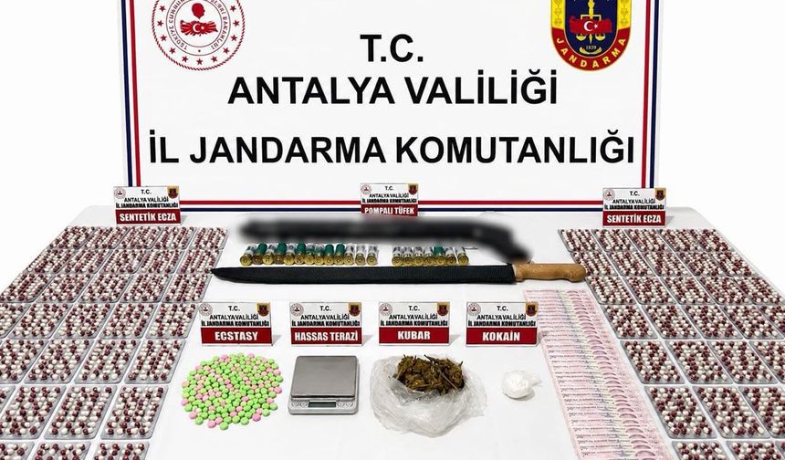 Alanya'da operasyon