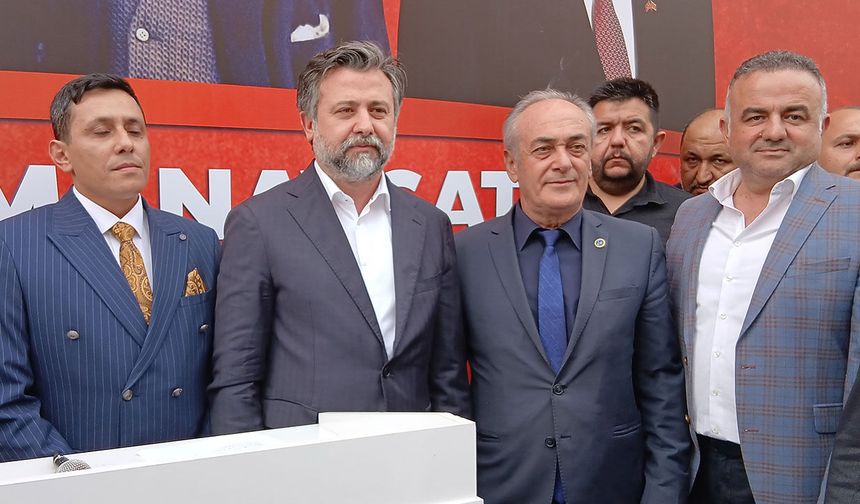 MHP Manavgat'ta devir teslim töreni