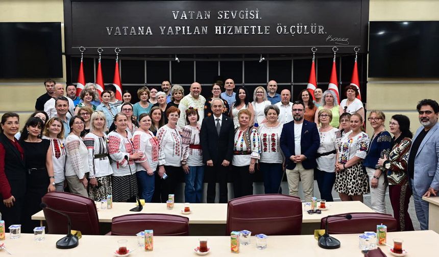 Antalya Kütüphanesi Romanyalı 50 kütüphaneciyi ağırladı