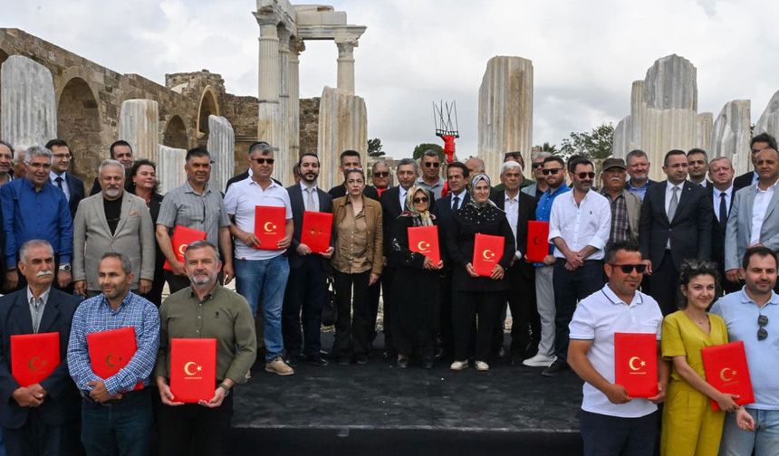 Antalya’da zeytinyağı üreticileri ödüllendirildi