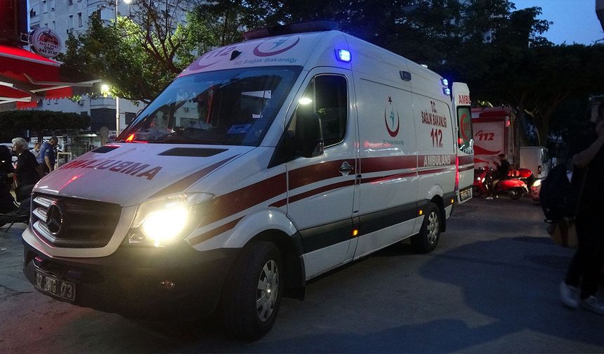 Dönercide korkutan kaza
